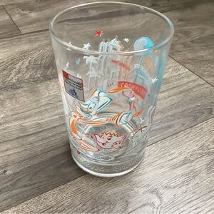 Disney World McDonald’s 25th Anniversary Glass Hollywood Studios. Never Used!